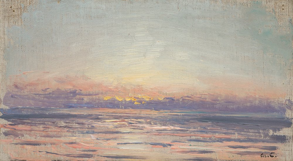 Deux études de ciels