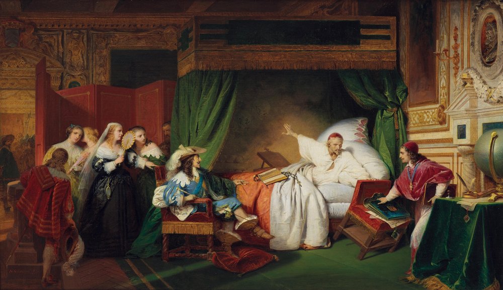 The Vision of the Cardinal of Richelieu on his Deathbed