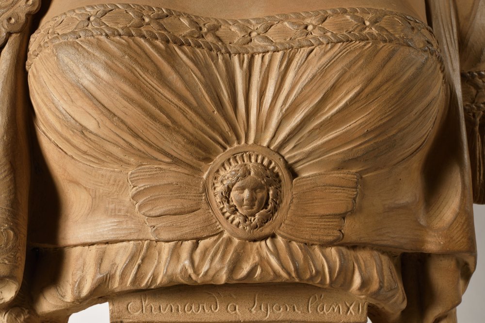 Portrait en buste de Madame Récamier