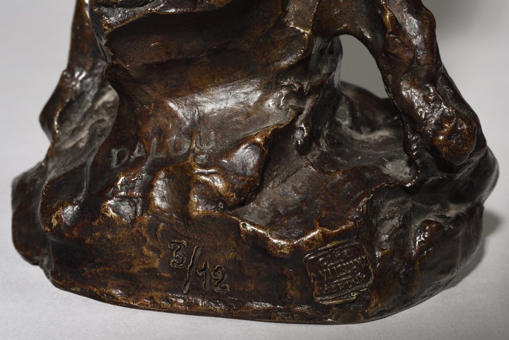 Nymphe et faune (Le Baiser)