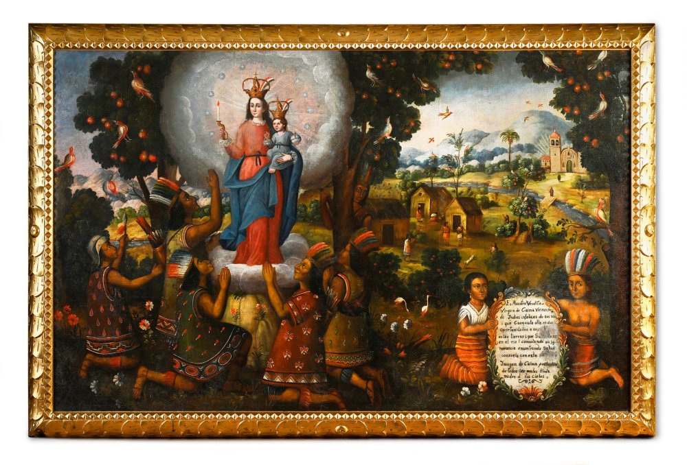 The apparition of the Virgin of Caima