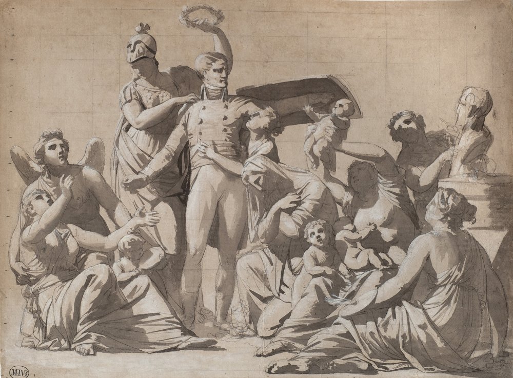 Bonaparte Taking Religion, Innocence, Nature, and the Arts Under His (…)
