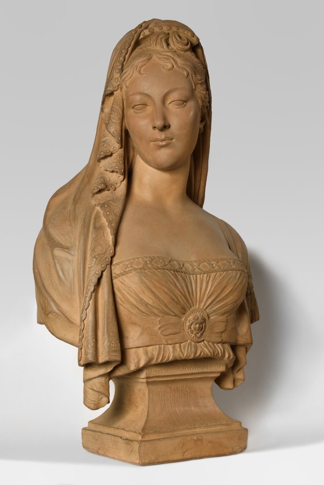 Portrait en buste de Madame Récamier