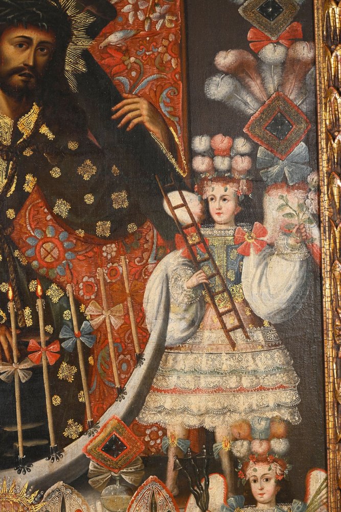 Jesus carrying his cross