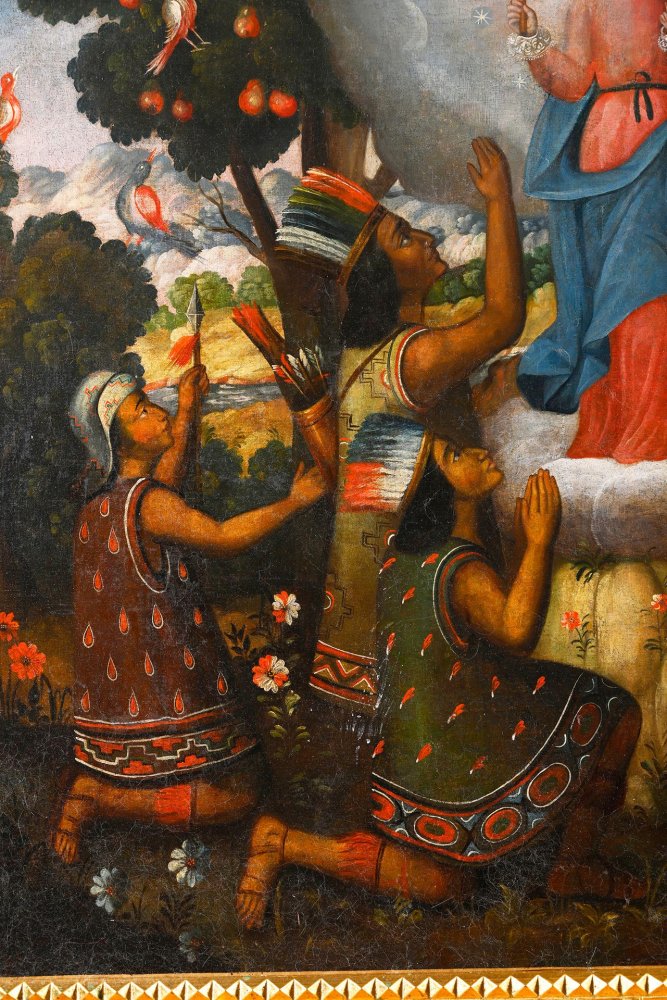 The apparition of the Virgin of Caima