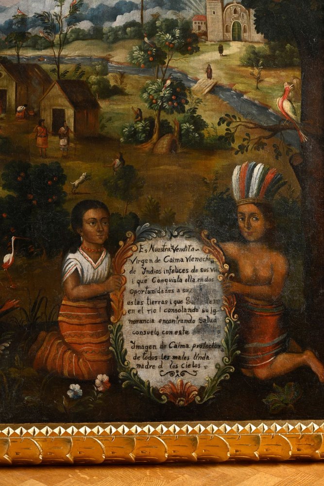 The apparition of the Virgin of Caima