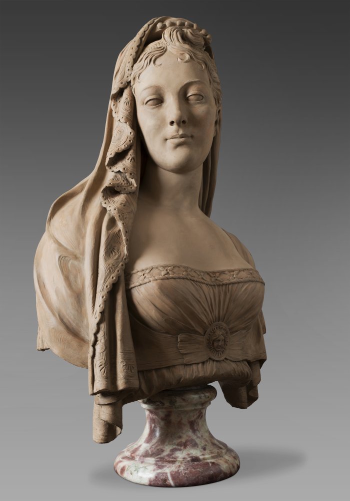 Portrait en buste de Madame Récamier