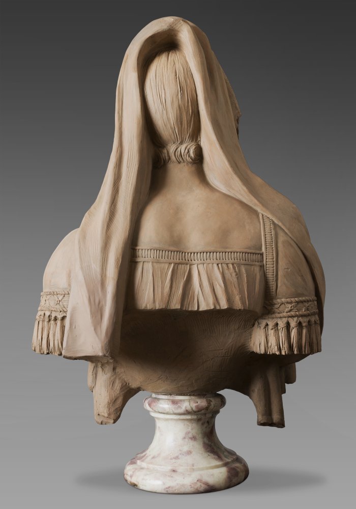 Portrait en buste de Madame Récamier