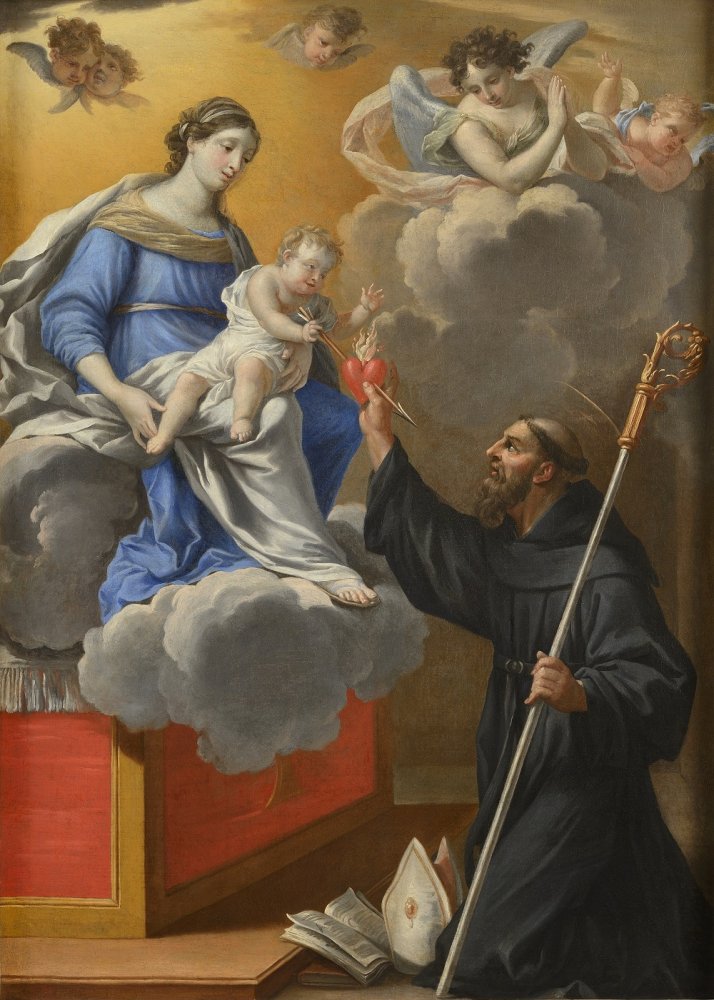 The Virgin and Child Appearing to Saint Augustine (Saint Augustine Wounded (…)