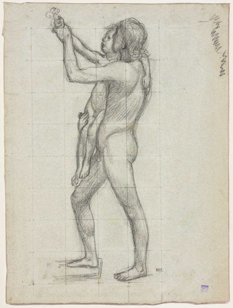 Preparatory Study for the Goat Girl