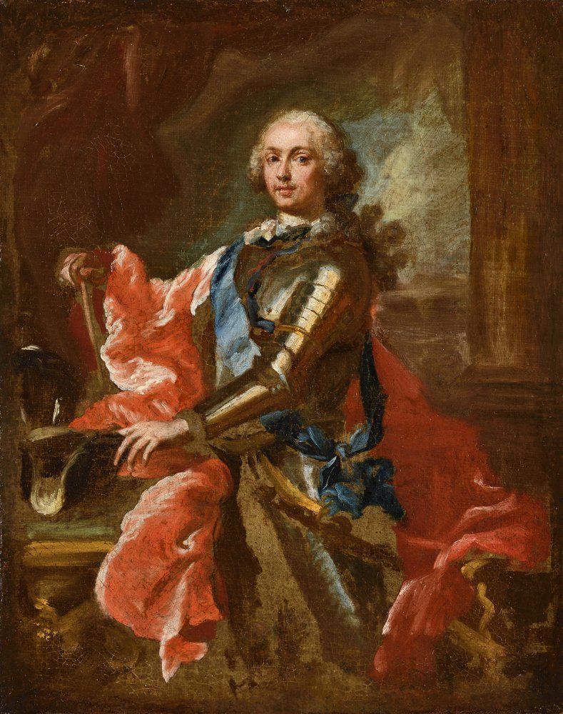 ESQUISSE POUR LE PORTRAIT D’UN CHEVALIER DU SAINT-ESPRIT