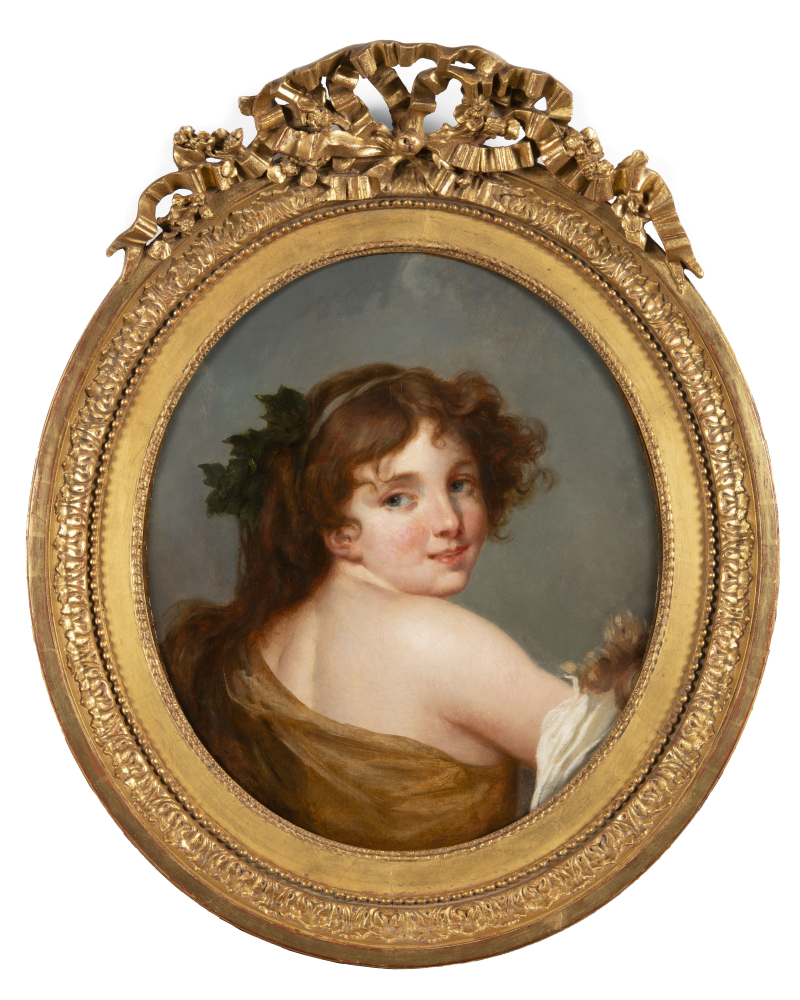 Portrait d’une bacchante