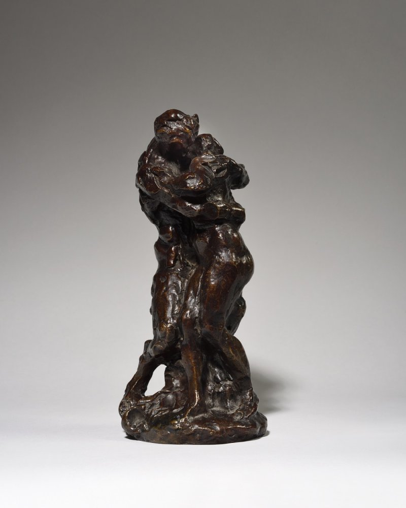 Nymphe et faune (Le Baiser)