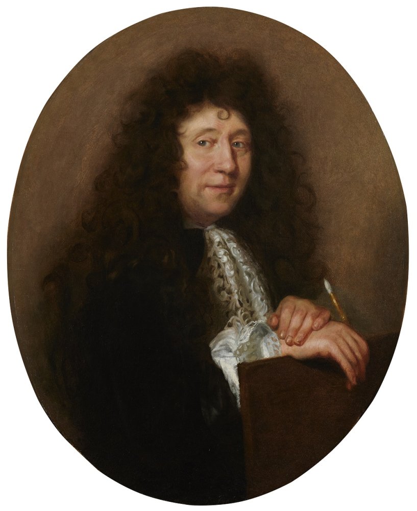 Portrait of a Painter, his Hands Resting on his Portfolio