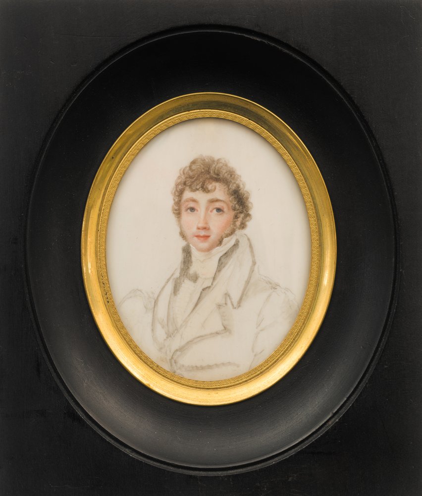 Portrait d’homme au collet blanc