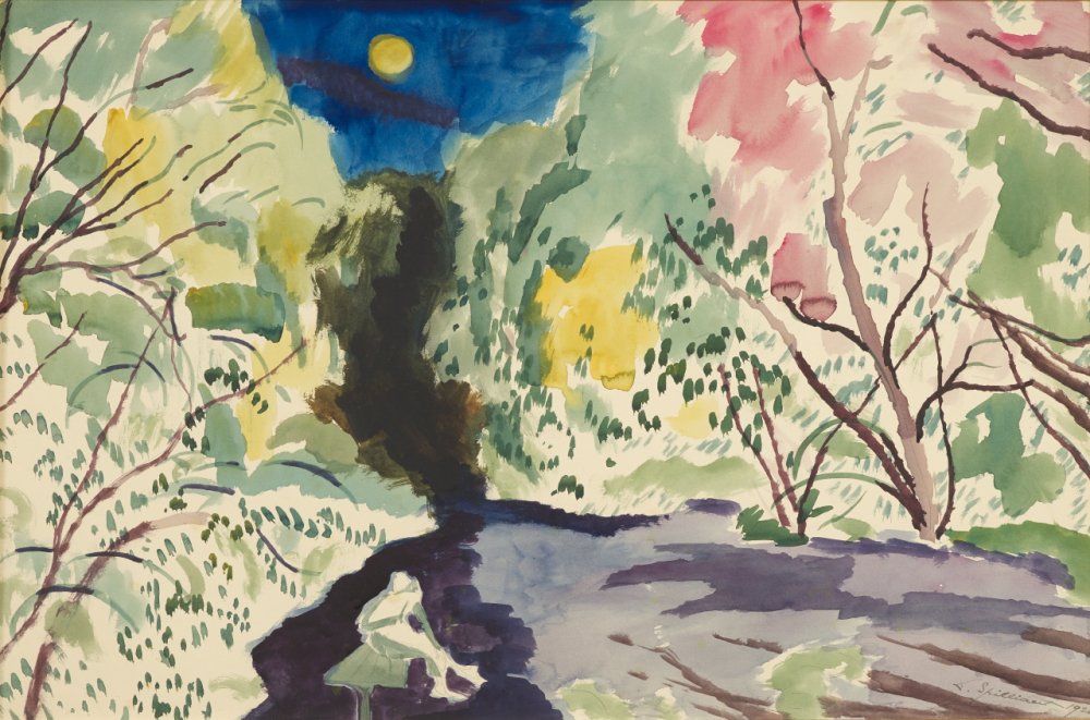 Love, Lovers in a Park