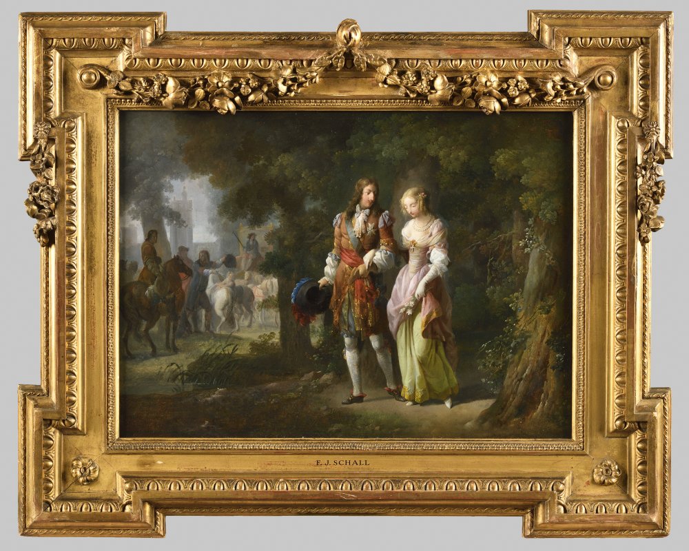 Louis XIV fait sa première déclaration d’Amour à Mademoiselle de La Vallière&nbsp;(…)