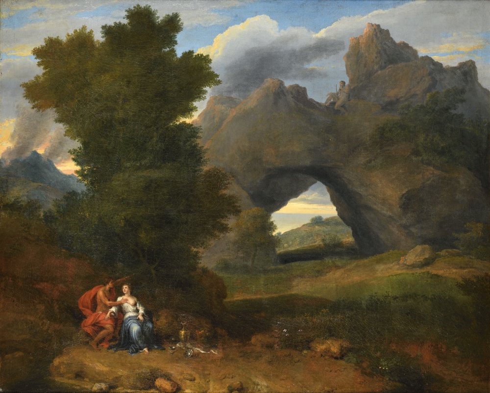 Acis and Galatea Watched over by the Cyclops Polyphemus