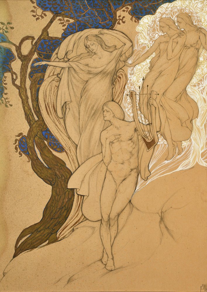 Orpheus and Eurydice, The Apparition