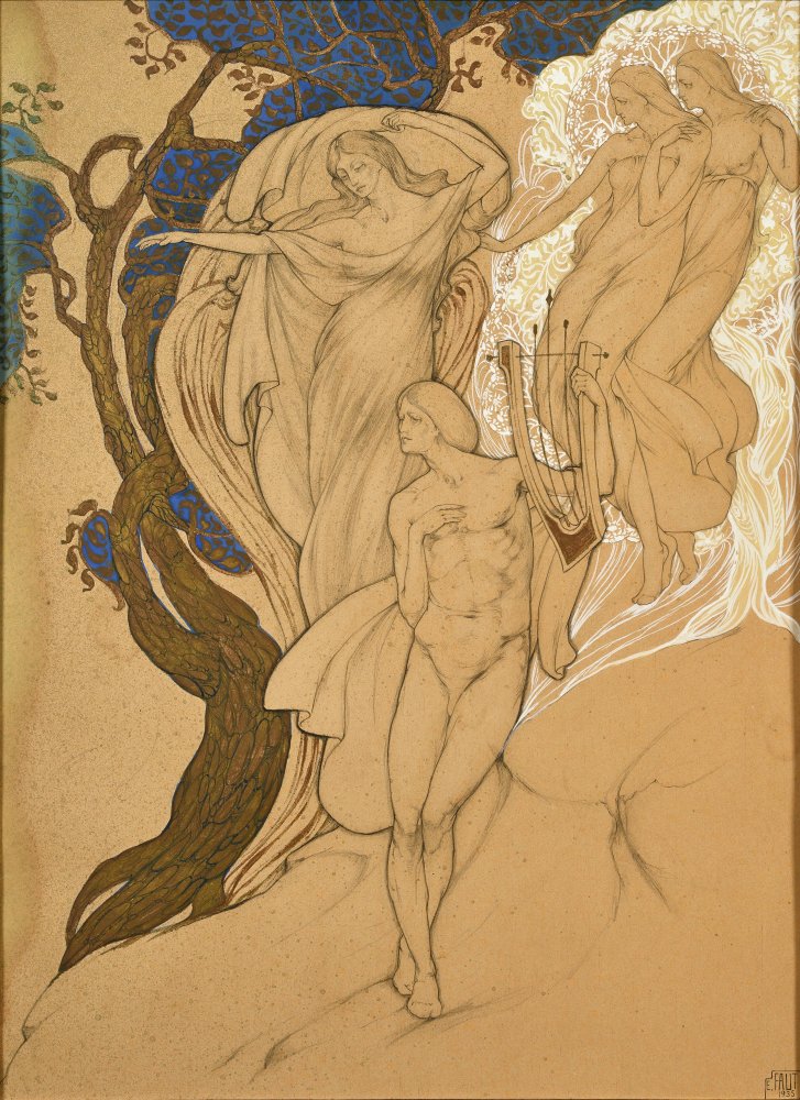 Orpheus and Eurydice, The Apparition