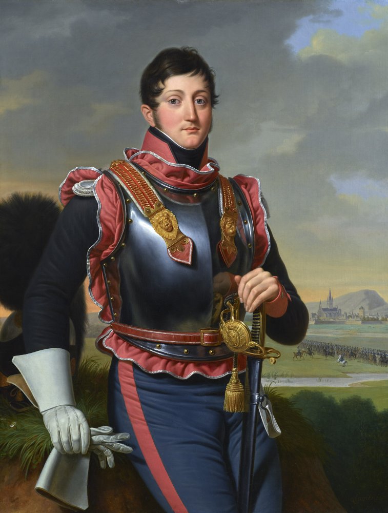 Portrait d’un jeune officier cuirassier
