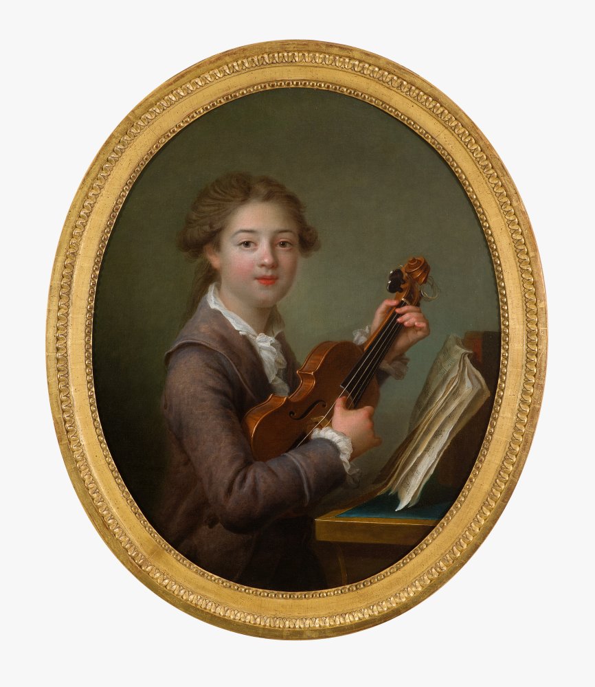 Portrait de jeune violoniste