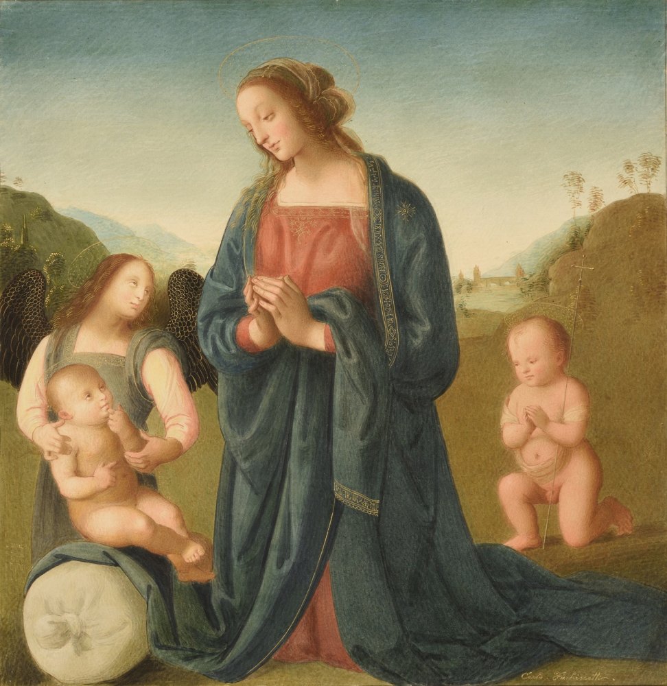 Vierge à l’Enfant avec Saint Jean Baptiste